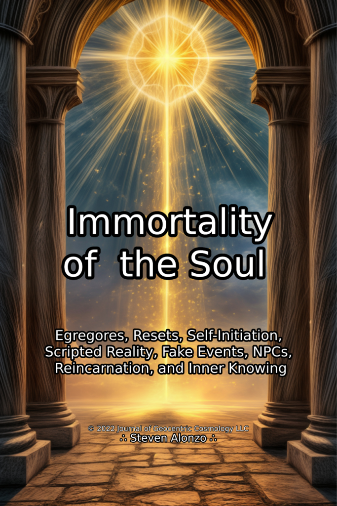 Immortality of the Soul: Egregores, Resets, Self-Initiation, Scripted Reality, Fake Events, NPCs, Reincarnation, and Inner Knowing (eBook)